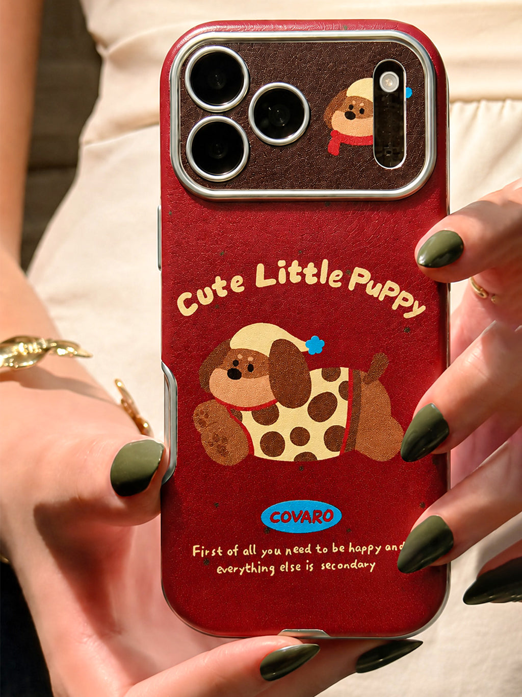 Red Cute Little Puppy 004