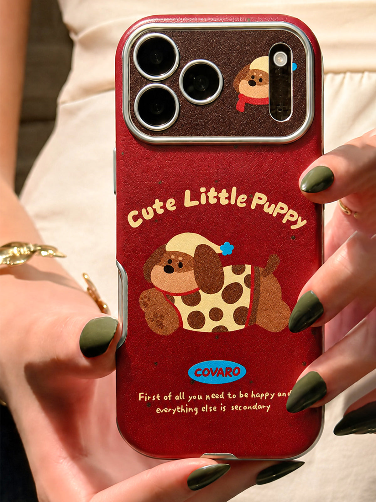 Red Cute Little Puppy 004
